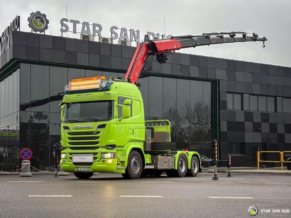 Scania R520 6x2 Fassi F485 Crane Kran Winch Euro 6 Scania R520 6x2 Fassi F485 Crane Kran Winch Euro 6 - Tractor: foto 5 Scania R520 6x2 Fassi F485 Crane Kran Winch Euro 6 Scania R520 6x2 Fassi F485 Crane Kran Winch Euro 6 - Tractor: foto 5