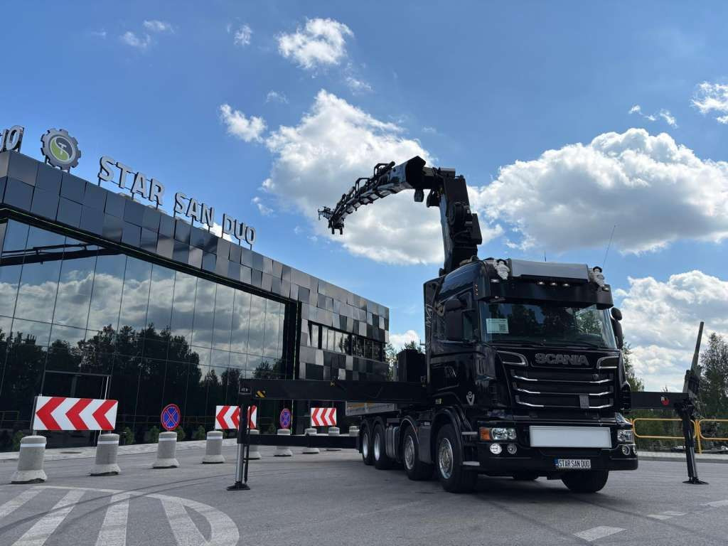 Tractor Scania  R560 8x2 PALFINGER PK 92002 SH Fly Jib Winch 5t: foto 9