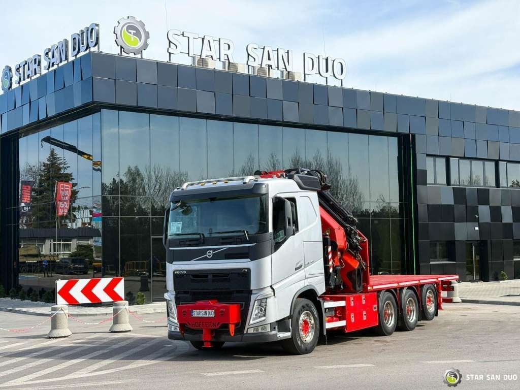 Tractor Volvo  FH 500 8x4*4 PK65002 Fly JIB Crane 7456 h Winch: foto 16 Tractor Volvo  FH 500 8x4*4 PK65002 Fly JIB Crane 7456 h Winch: foto 16