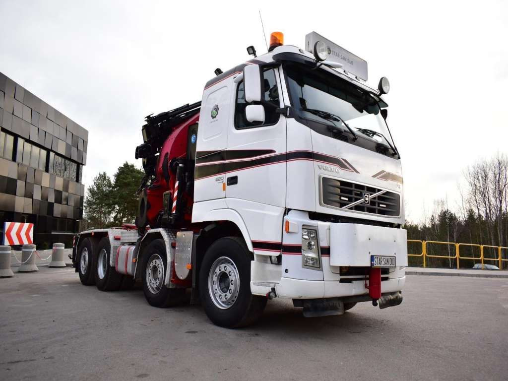 Tractor novo Volvo  FH 520 8x2 EFFER 850 Fly Jib Winch 5th: foto 19