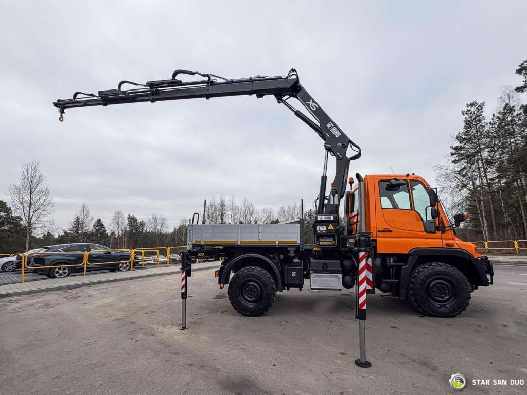 Unimog Mercedes-Benz UNIMOG U300 4x4 HIAB 122 D-3 CRANE Unimog Mercedes-Benz UNIMOG U300 4x4 HIAB 122 D-3 CRANE - Camião grua, Camião de caixa aberta/ Plataforma: foto 4 Unimog Mercedes-Benz UNIMOG U300 4x4 HIAB 122 D-3 CRANE Unimog Mercedes-Benz UNIMOG U300 4x4 HIAB 122 D-3 CRANE - Camião grua, Camião de caixa aberta/ Plataforma: foto 4