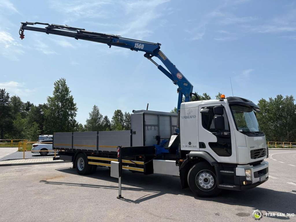 Volvo FE 240 4x2 HMF 1560 K3 HDS Rotator Crane Kran - Camião grua: foto 2 Volvo FE 240 4x2 HMF 1560 K3 HDS Rotator Crane Kran - Camião grua: foto 2