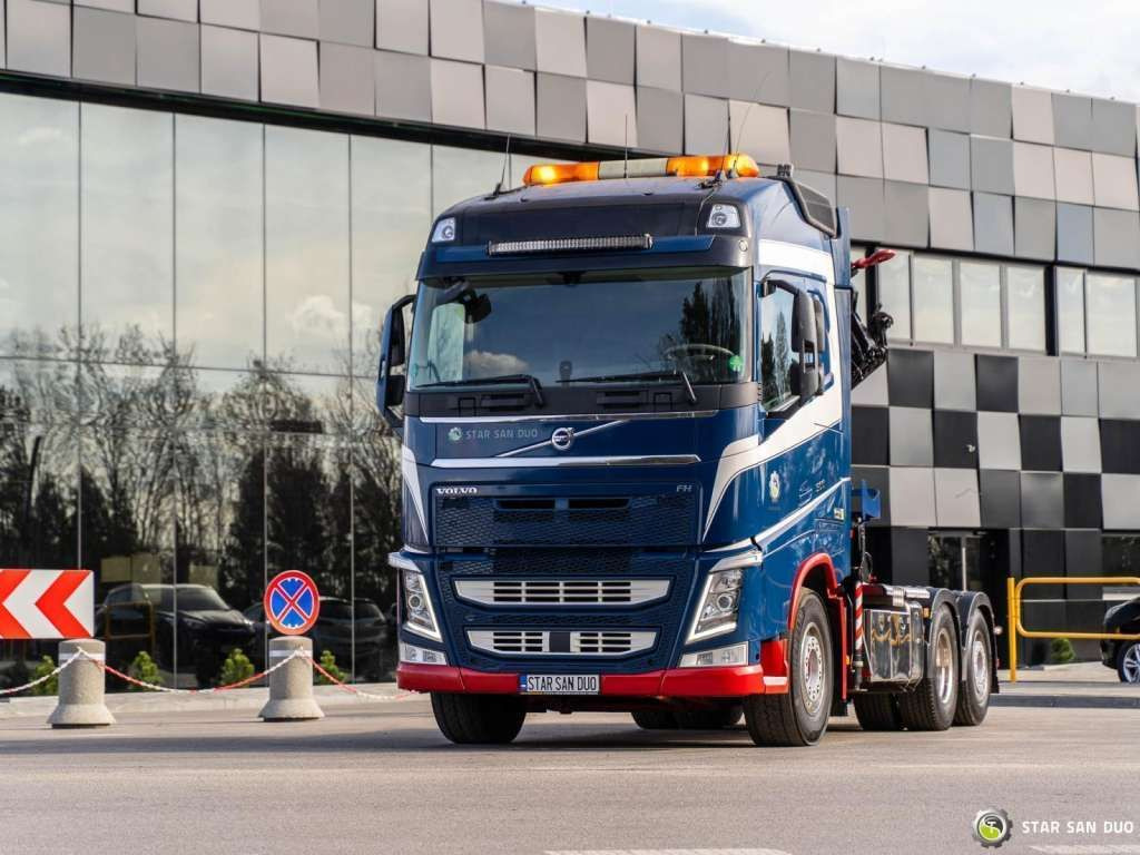 Volvo FH 500 6x2 HMF 3220-K5 HDS Crane Euro 6 - Camião grua, Tractor: foto 5 Volvo FH 500 6x2 HMF 3220-K5 HDS Crane Euro 6 - Camião grua, Tractor: foto 5