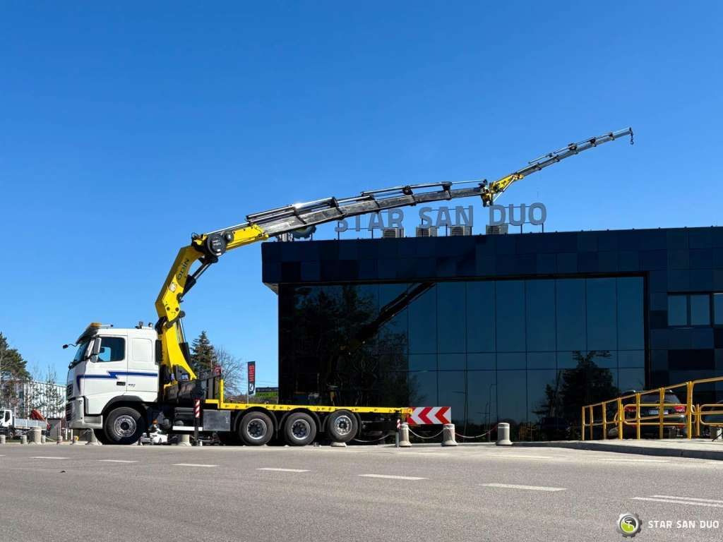 Volvo FH 520 8x4 HMF ODIN K6 EURO 5 FLY JIB Crane - Camião grua: foto 3 Volvo FH 520 8x4 HMF ODIN K6 EURO 5 FLY JIB Crane - Camião grua: foto 3