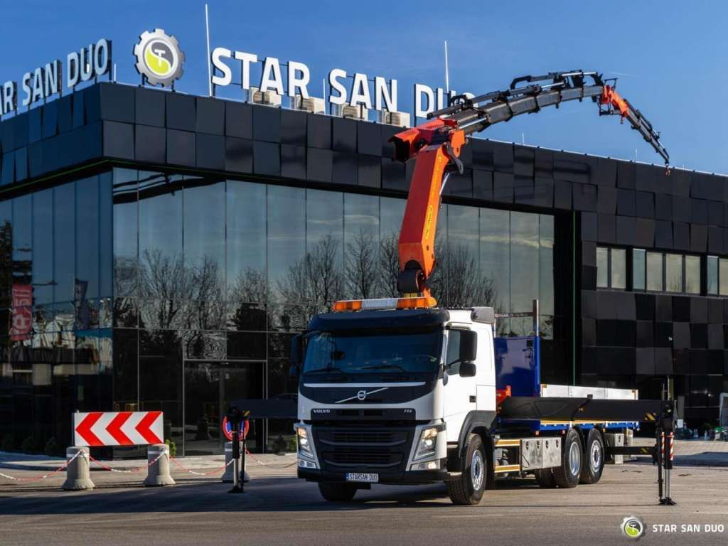 Volvo FM 460 6x2 PALFINGER PK 42002 FLY JIB Crane Eu - Camião grua: foto 1 Volvo FM 460 6x2 PALFINGER PK 42002 FLY JIB Crane Eu - Camião grua: foto 1