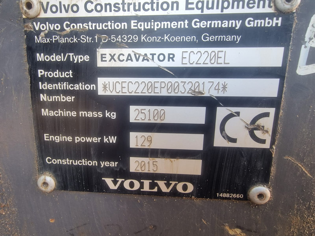 Escavadeira VOLVO EC220 E: foto 8