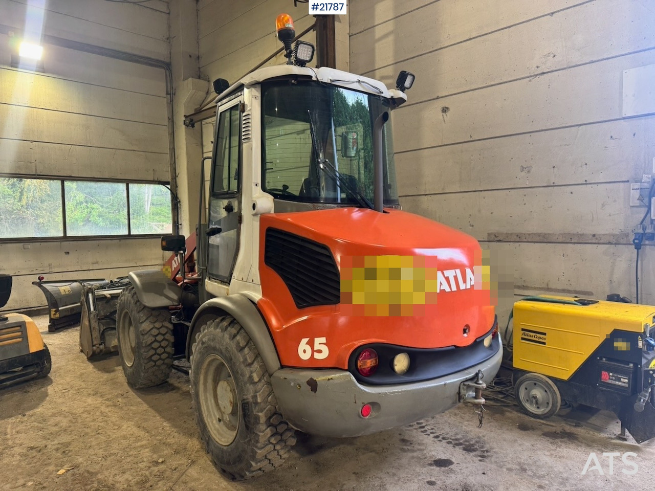 Atlas 65S - Pá carregadora de rodas: foto 4 Atlas 65S - Pá carregadora de rodas: foto 4