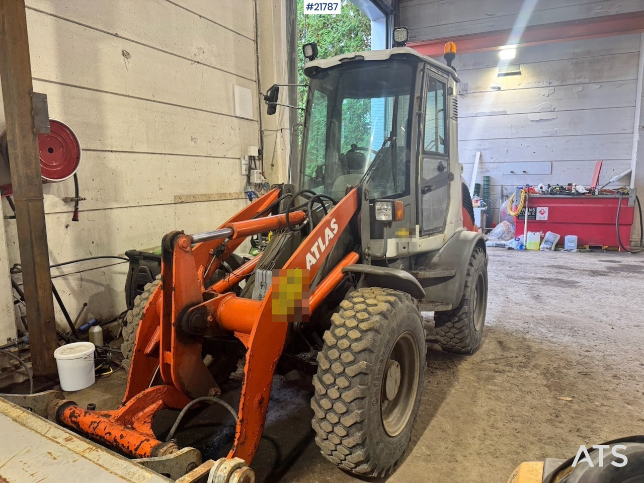 Atlas 65S - Pá carregadora de rodas: foto 2 Atlas 65S - Pá carregadora de rodas: foto 2