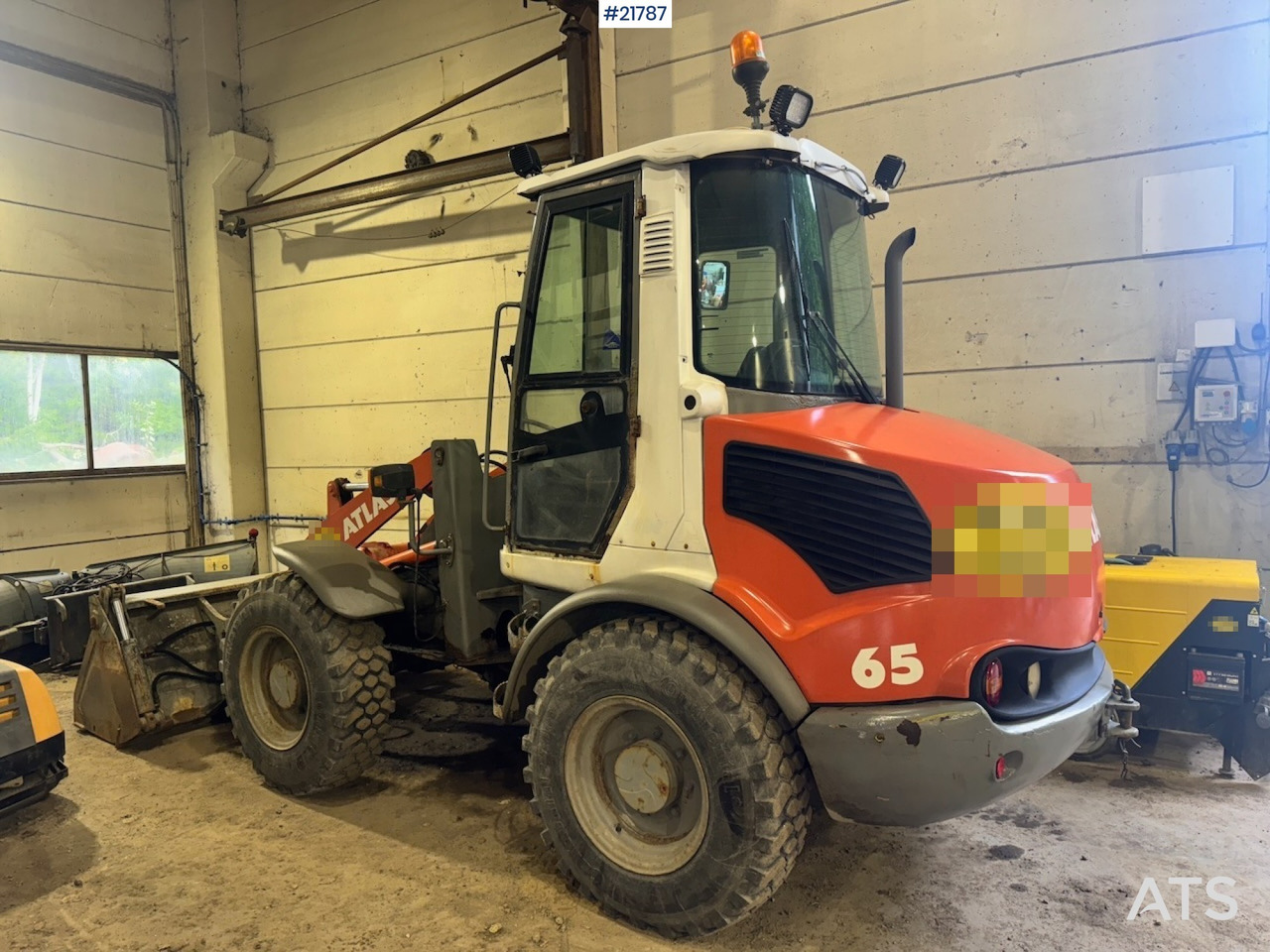 Atlas 65S - Pá carregadora de rodas: foto 3 Atlas 65S - Pá carregadora de rodas: foto 3