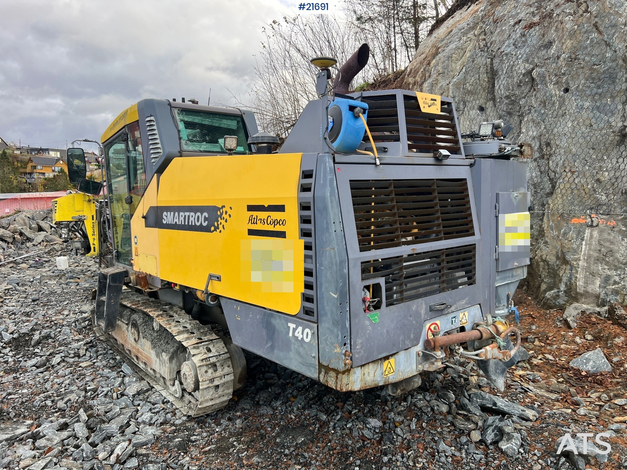 Atlas Copco Smartroc T40-11 borerigg m/2540 hammer,CME sliper og gps - Máquina de perfuração: foto 4 Atlas Copco Smartroc T40-11 borerigg m/2540 hammer,CME sliper og gps - Máquina de perfuração: foto 4