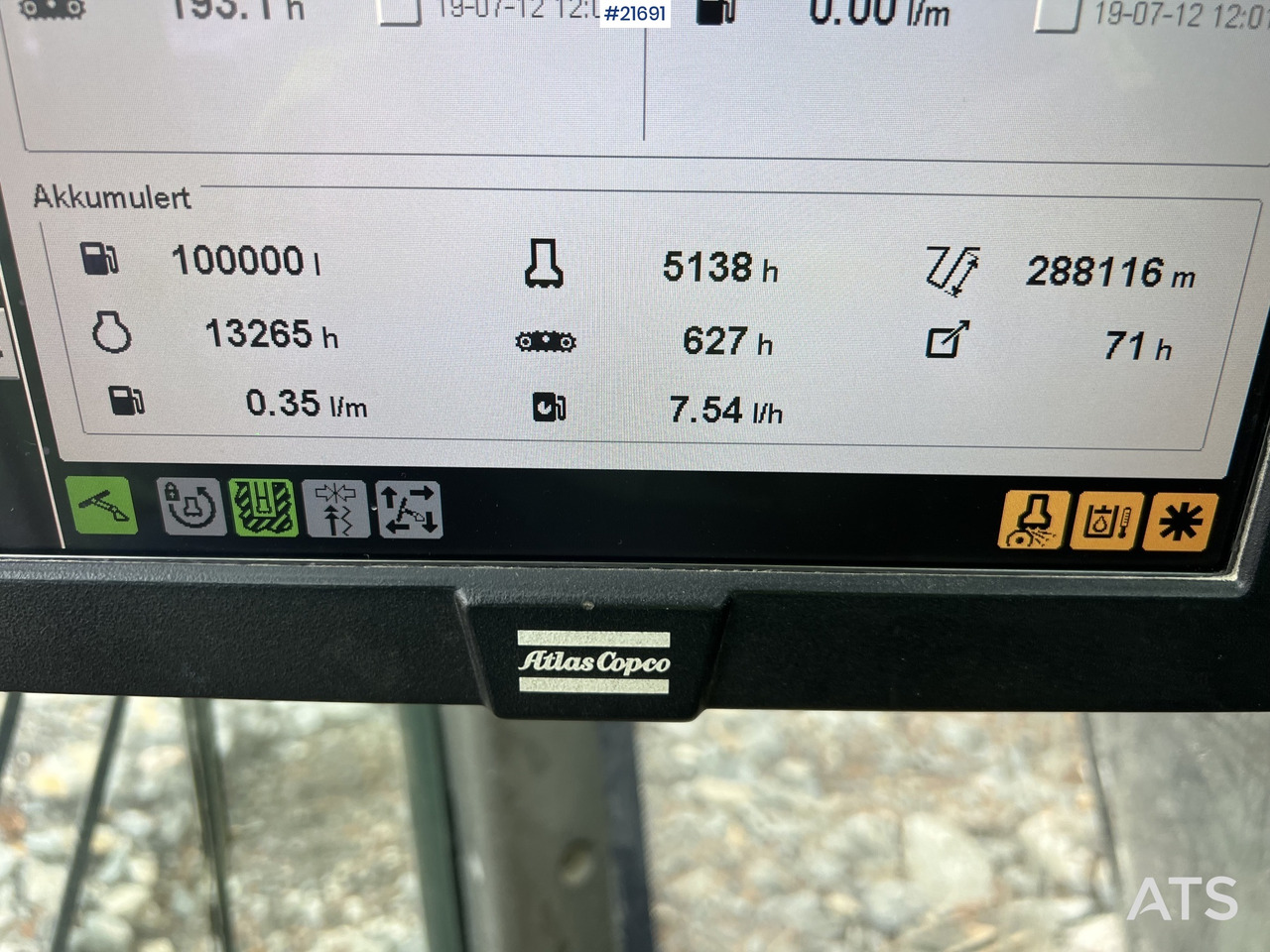 Leasing de Atlas Copco Smartroc T40-11 borerigg m/2540 hammer,CME sliper og gps Atlas Copco Smartroc T40-11 borerigg m/2540 hammer,CME sliper og gps: foto 41 Leasing de Atlas Copco Smartroc T40-11 borerigg m/2540 hammer,CME sliper og gps Atlas Copco Smartroc T40-11 borerigg m/2540 hammer,CME sliper og gps: foto 41