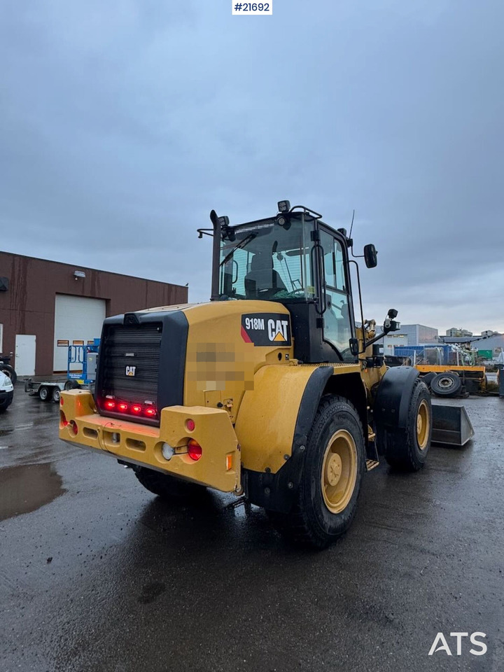 CAT 918M hjullaster m/ planering skuffe, klappvinge skuffe og snøfres. SE VIDEO - Pá carregadora de rodas: foto 3 CAT 918M hjullaster m/ planering skuffe, klappvinge skuffe og snøfres. SE VIDEO - Pá carregadora de rodas: foto 3