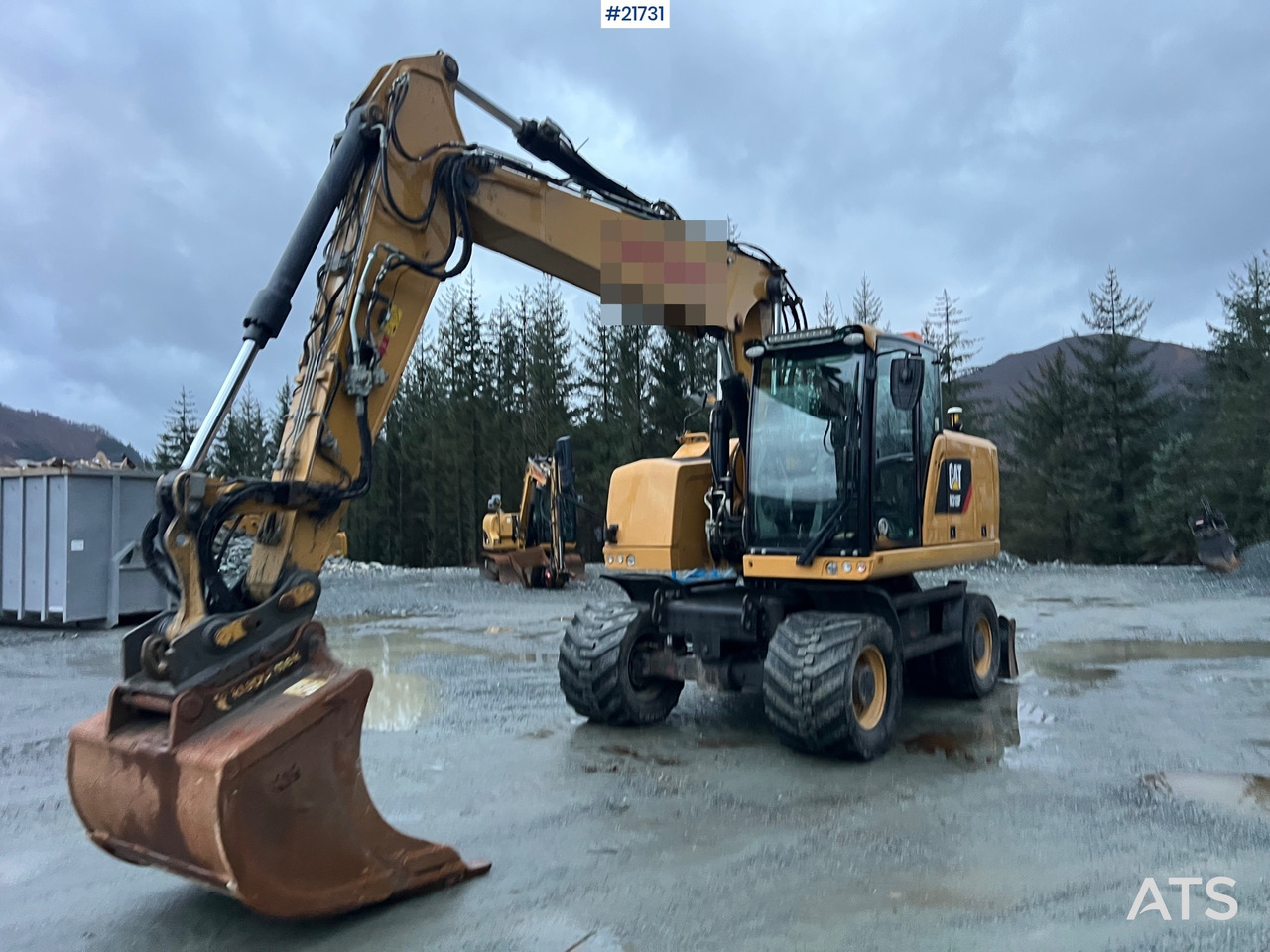 CAT M318F Hjulmaskin m/ oilquick og tannskuffe - Escavadeira de rodas: foto 3 CAT M318F Hjulmaskin m/ oilquick og tannskuffe - Escavadeira de rodas: foto 3