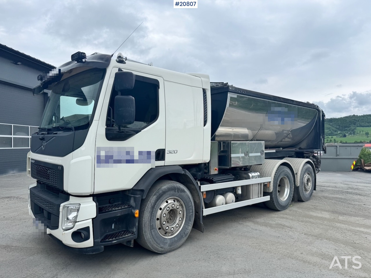 Volvo FE320 - Camião, Máquina de asfalto: foto 3 Volvo FE320 - Camião, Máquina de asfalto: foto 3