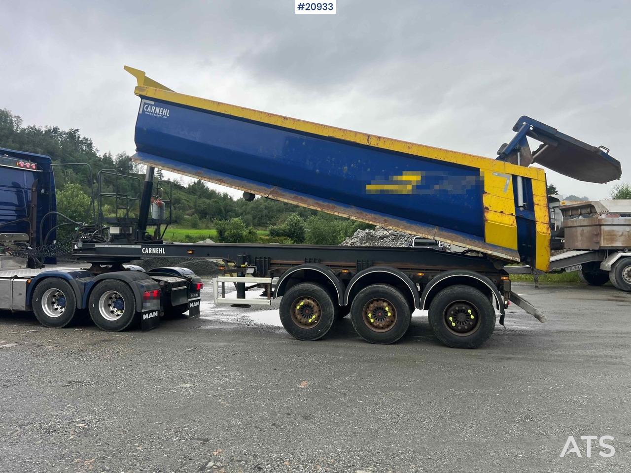 Semi-reboque basculante Carnehl 3 akslet tippsemi: foto 19