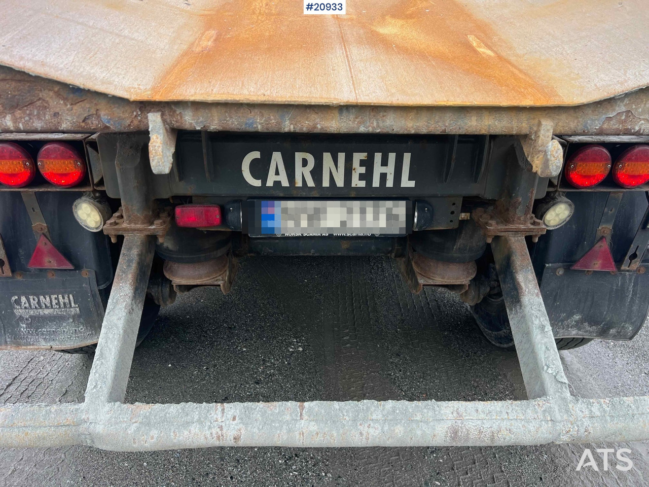 Semi-reboque basculante Carnehl 3 akslet tippsemi: foto 45