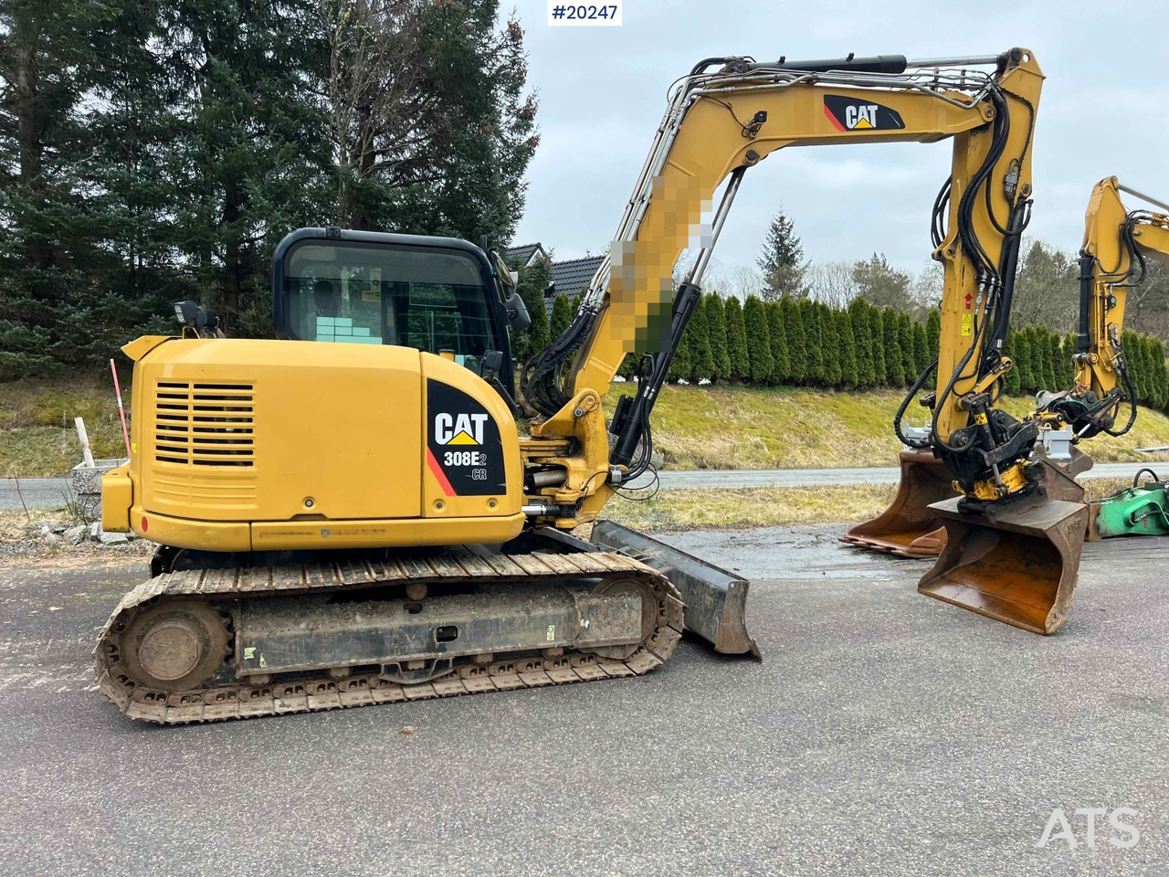 Escavadeira Caterpillar 308: foto 6