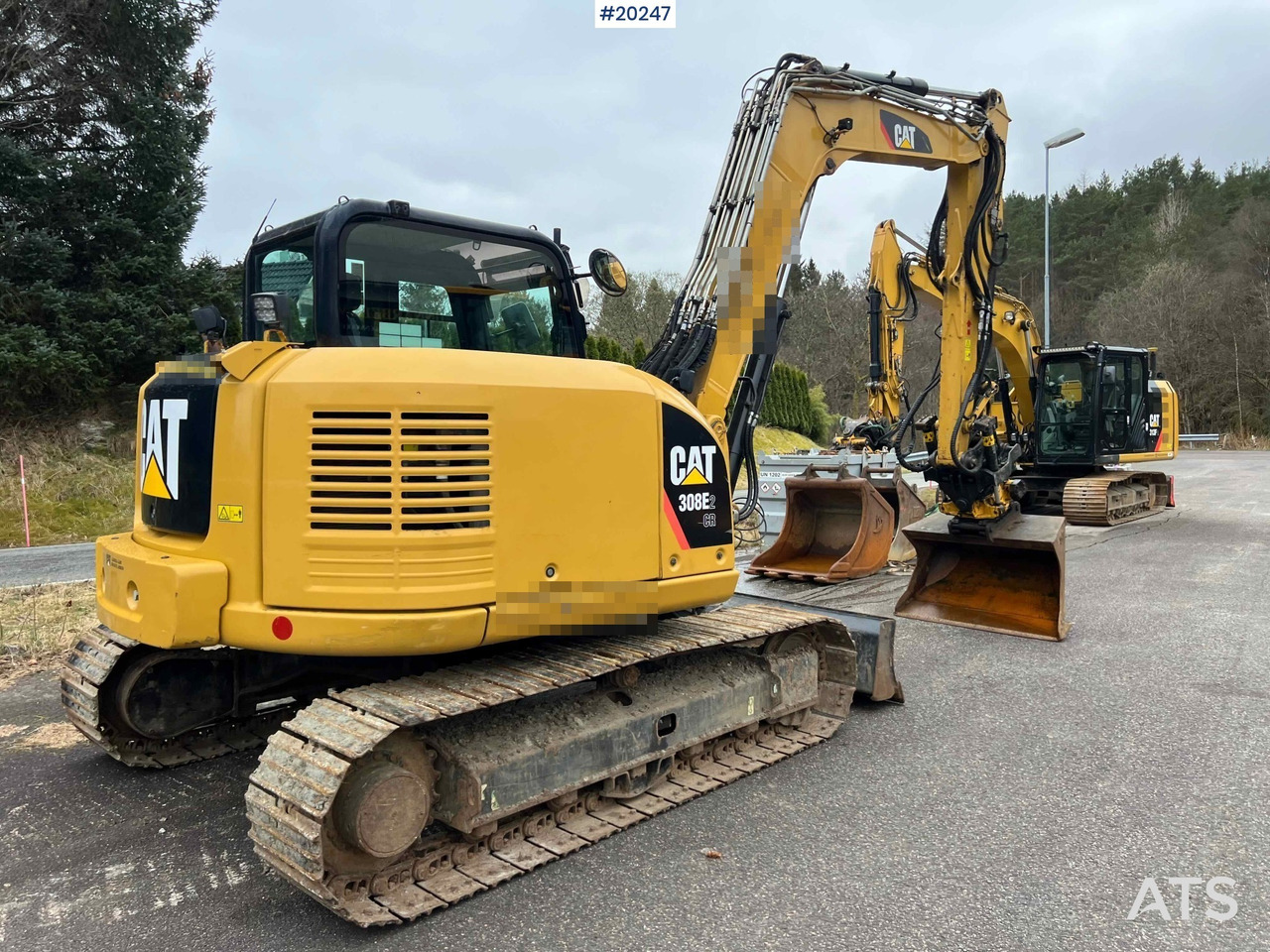 Escavadeira Caterpillar 308: foto 9