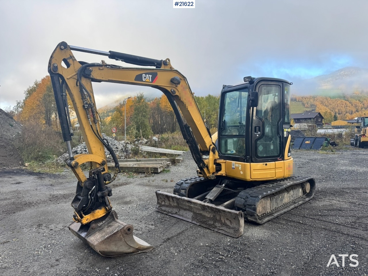 Caterpillar CAT 305C m/ Rototilt og 2 skuffer - Escavadora de rastos: foto 1 Caterpillar CAT 305C m/ Rototilt og 2 skuffer - Escavadora de rastos: foto 1