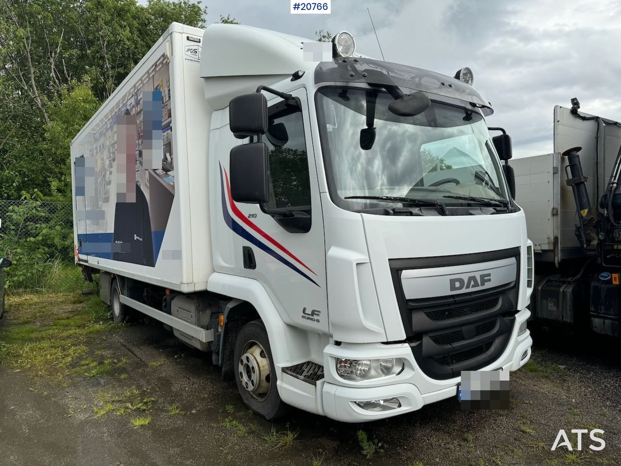 DAF LF 210 - Camião furgão: foto 1 DAF LF 210 - Camião furgão: foto 1