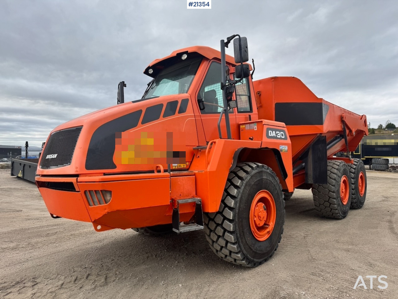 Caminhão articulado Doosan DA30: foto 12
