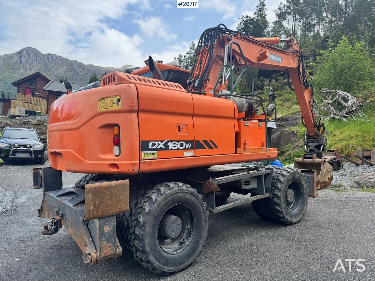 Doosan DX140W-3 - Escavadeira: foto 5 Doosan DX140W-3 - Escavadeira: foto 5