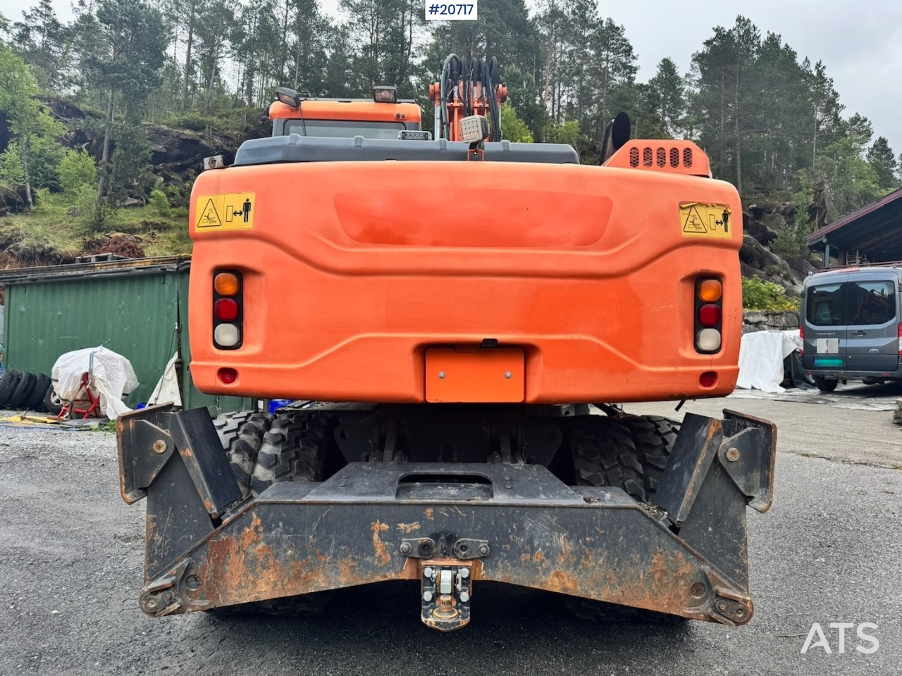 Doosan DX140W-3 - Escavadeira: foto 4 Doosan DX140W-3 - Escavadeira: foto 4
