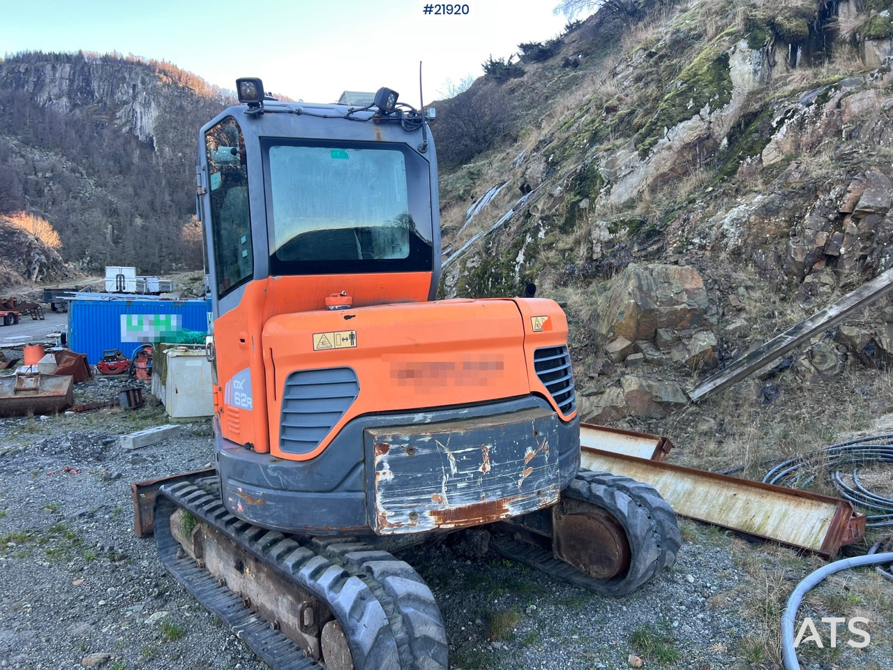 Doosan DX62R-3 gravemaskin m/ rototilt, pusseskuffe og graveskuffe - Escavadora de rastos: foto 5 Doosan DX62R-3 gravemaskin m/ rototilt, pusseskuffe og graveskuffe - Escavadora de rastos: foto 5