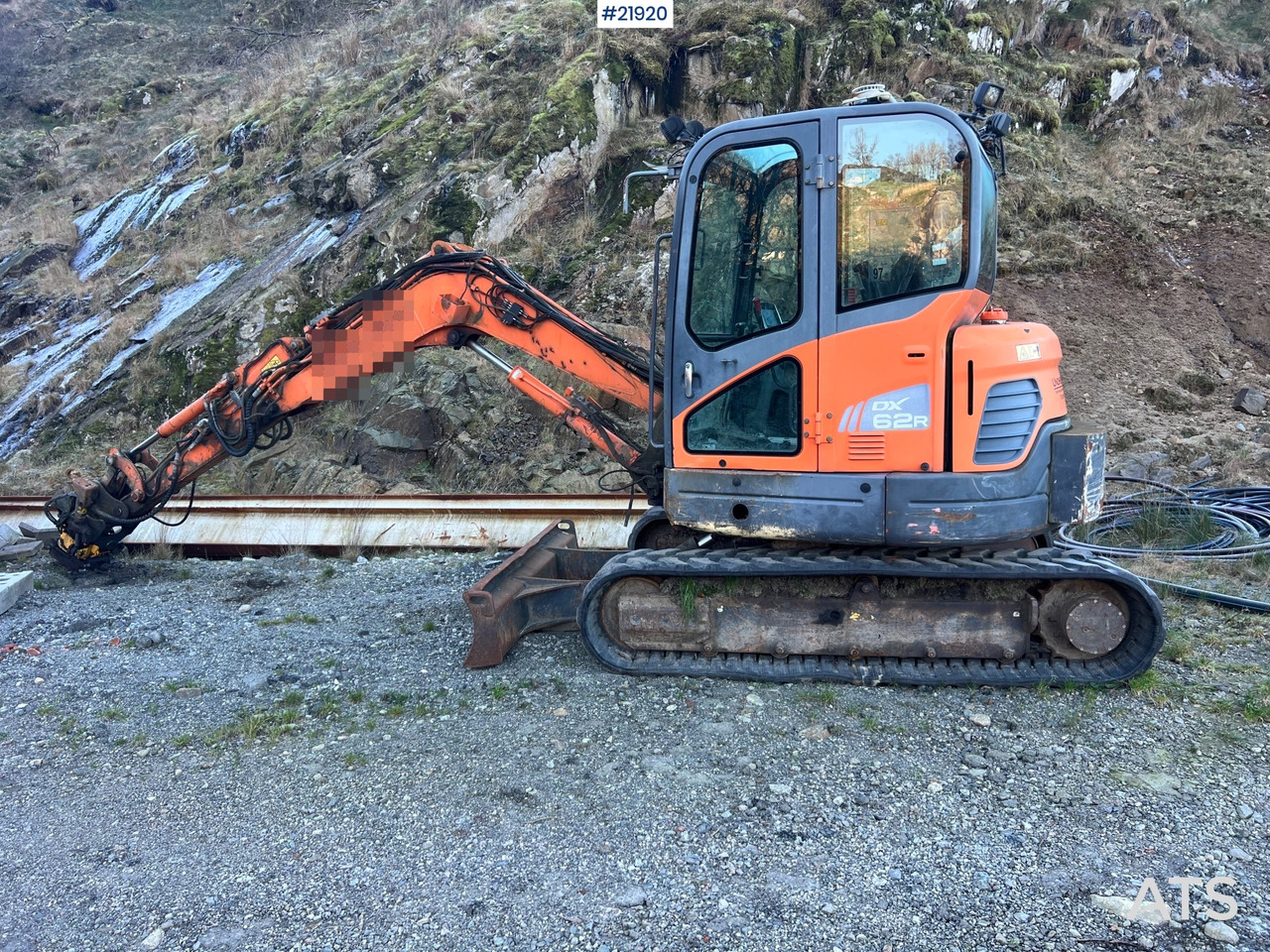 Doosan DX62R-3 gravemaskin m/ rototilt, pusseskuffe og graveskuffe - Escavadora de rastos: foto 3 Doosan DX62R-3 gravemaskin m/ rototilt, pusseskuffe og graveskuffe - Escavadora de rastos: foto 3