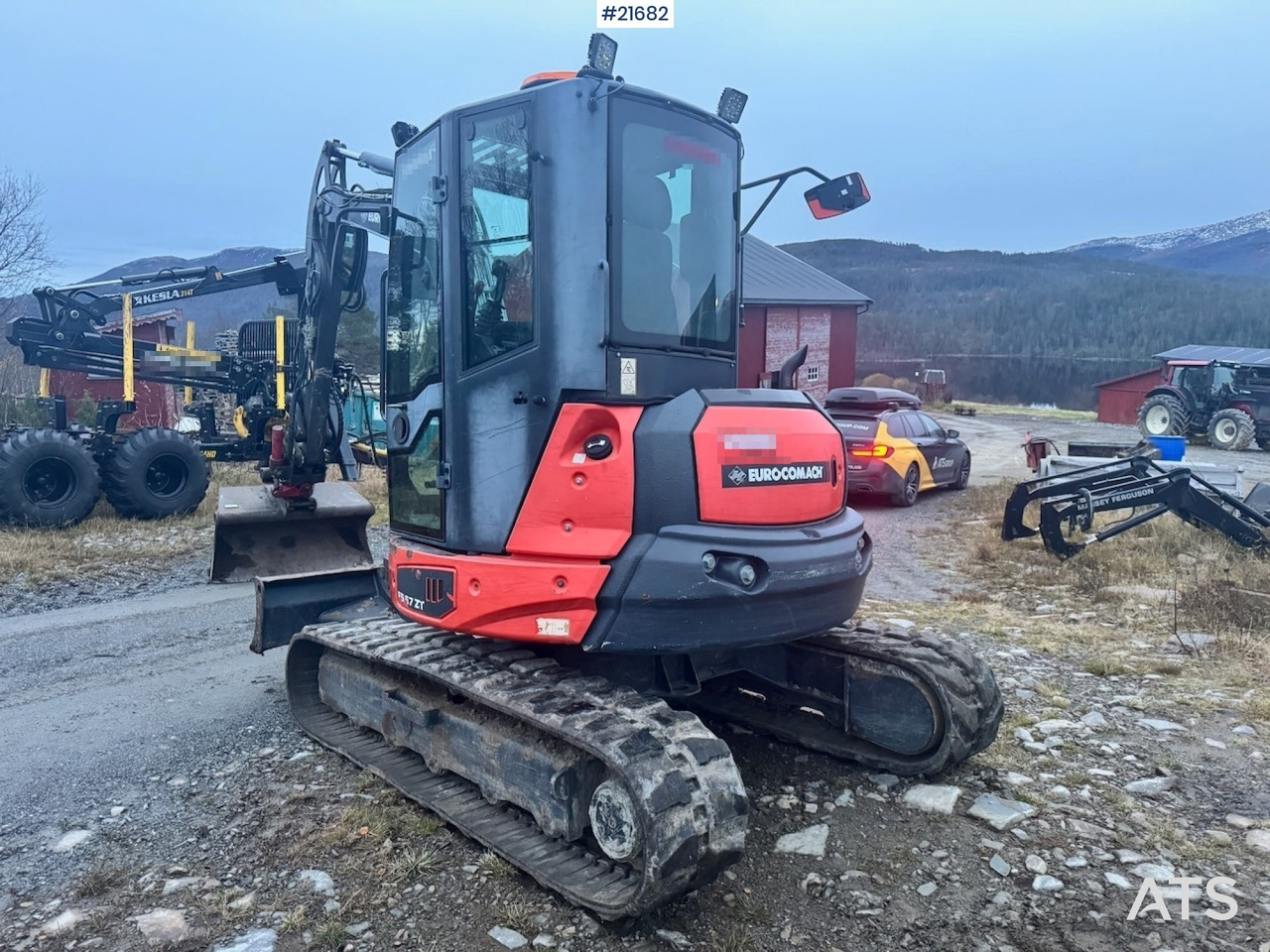 Eurocomach Eurocomach ES57 Beltegraver m/ Rototilt og 2 skuffer. 1920 timer. - Escavadora de rastos: foto 4 Eurocomach Eurocomach ES57 Beltegraver m/ Rototilt og 2 skuffer. 1920 timer. - Escavadora de rastos: foto 4