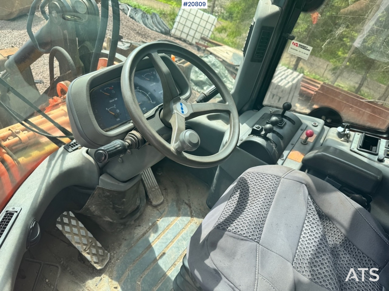 Pá carregadora de rodas Fiat Hitachi W130PL: foto 25