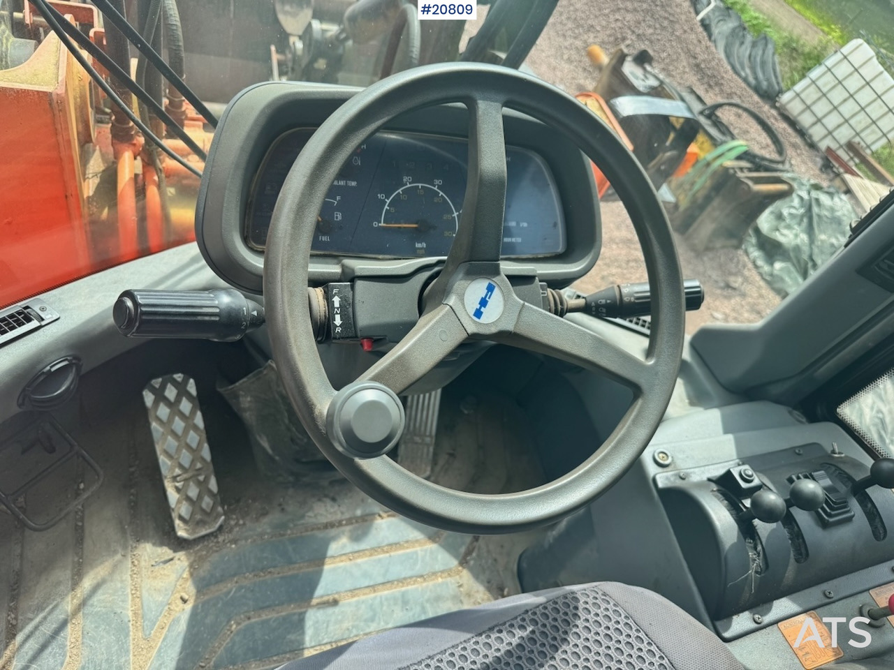 Pá carregadora de rodas Fiat Hitachi W130PL: foto 26