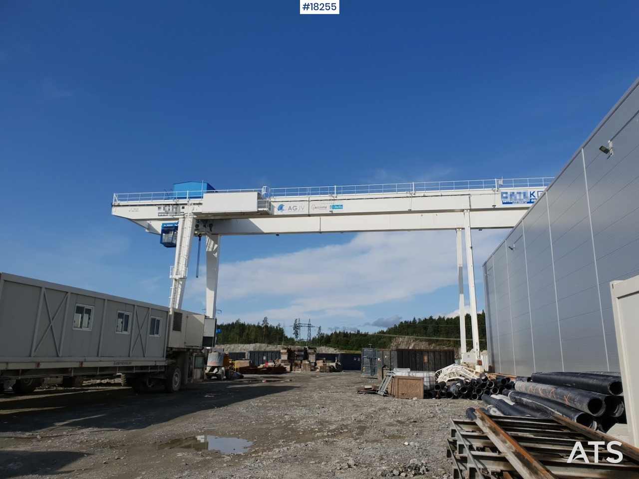 Gantry kran - Guindaste de pórtico: foto 1 Gantry kran - Guindaste de pórtico: foto 1