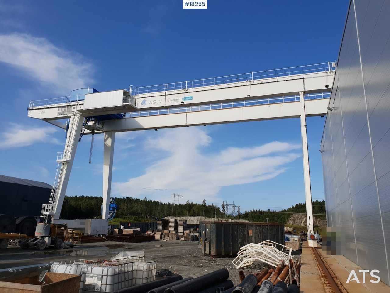 Gantry kran - Guindaste de pórtico: foto 4 Gantry kran - Guindaste de pórtico: foto 4