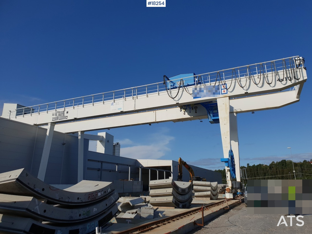 Gantry kran - Guindaste de pórtico: foto 1 Gantry kran - Guindaste de pórtico: foto 1