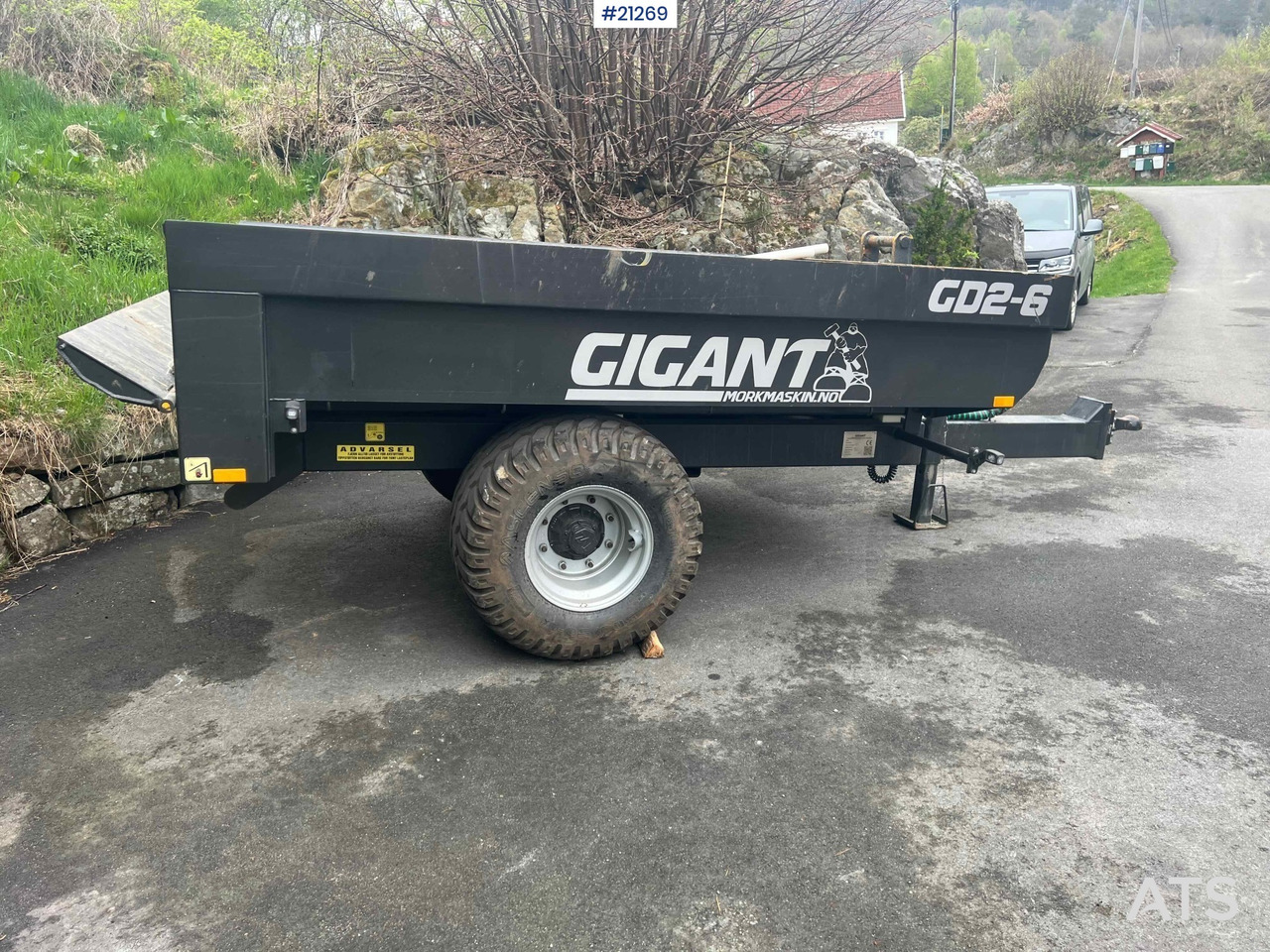 Gigant Hjulmaskin Henger - Reboque porta máquinas: foto 4 Gigant Hjulmaskin Henger - Reboque porta máquinas: foto 4