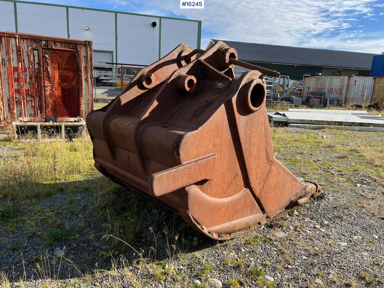 Balde escavadora Gjerstad Graveskuffe: foto 10
