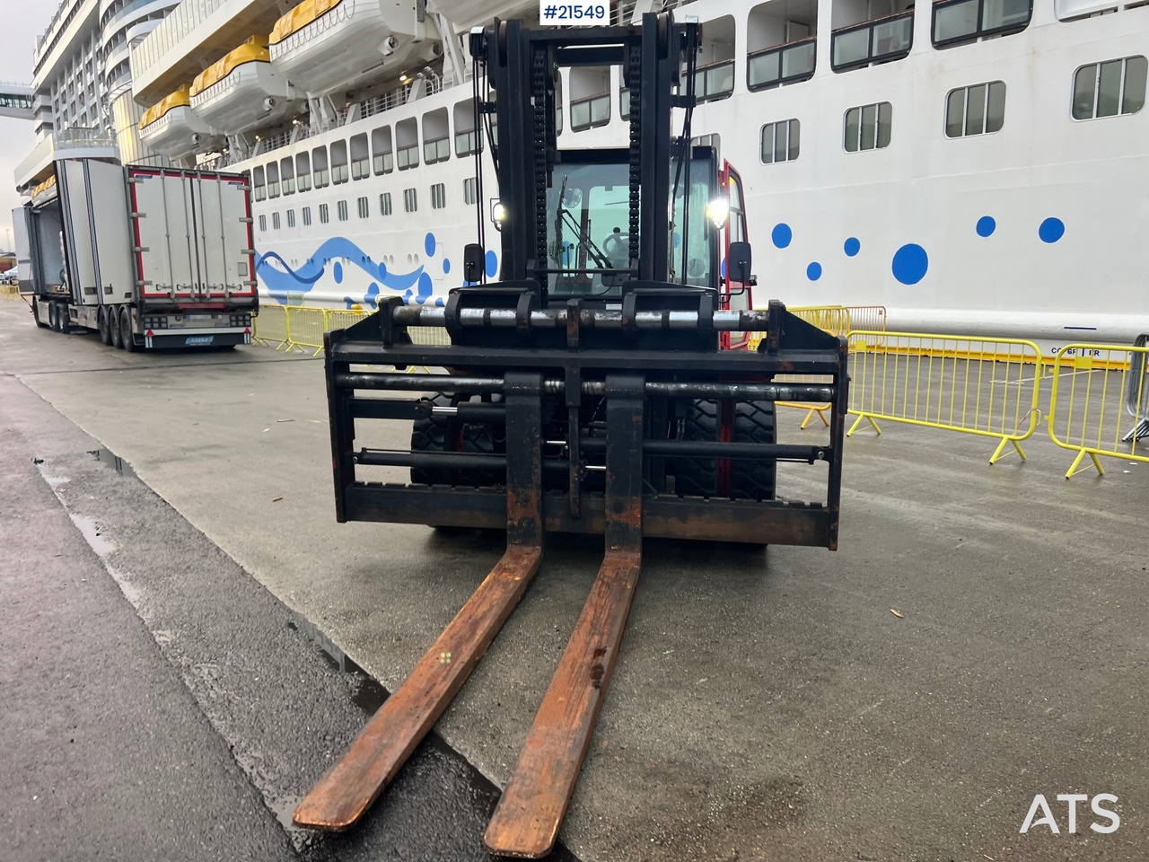 Hangcha CPCD120 Gaffeltruck m/ hydrauliske gafler, sideforskyvning og lite timer - Empilhadeira a diesel: foto 5 Hangcha CPCD120 Gaffeltruck m/ hydrauliske gafler, sideforskyvning og lite timer - Empilhadeira a diesel: foto 5