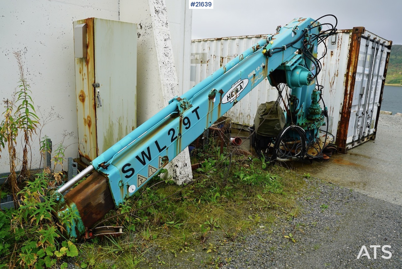 Heila Heila HMR12-1S kran med vinsj (stått på båt) - Grua para camião: foto 1 Heila Heila HMR12-1S kran med vinsj (stått på båt) - Grua para camião: foto 1
