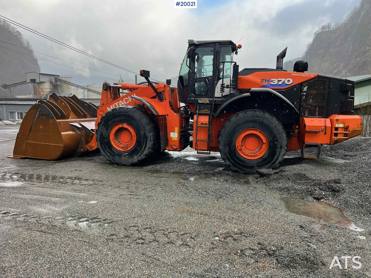 Hitachi zw370-6 - Pá carregadora de rodas: foto 5 Hitachi zw370-6 - Pá carregadora de rodas: foto 5