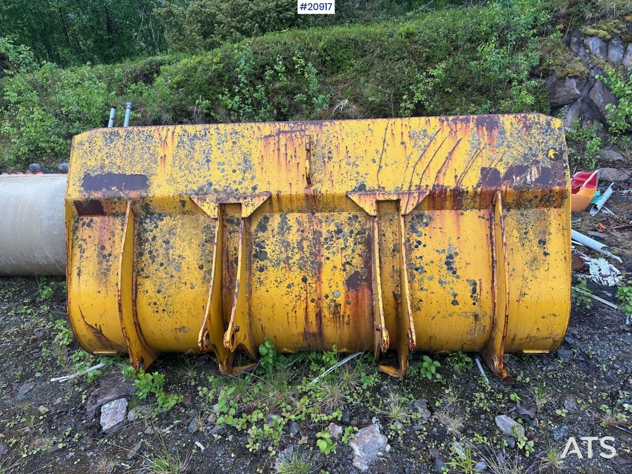 Hjullasterskuffe Har stått på en Hanomag 44C - Balde para carregadeiras por Máquina de construção: foto 5 Hjullasterskuffe Har stått på en Hanomag 44C - Balde para carregadeiras por Máquina de construção: foto 5