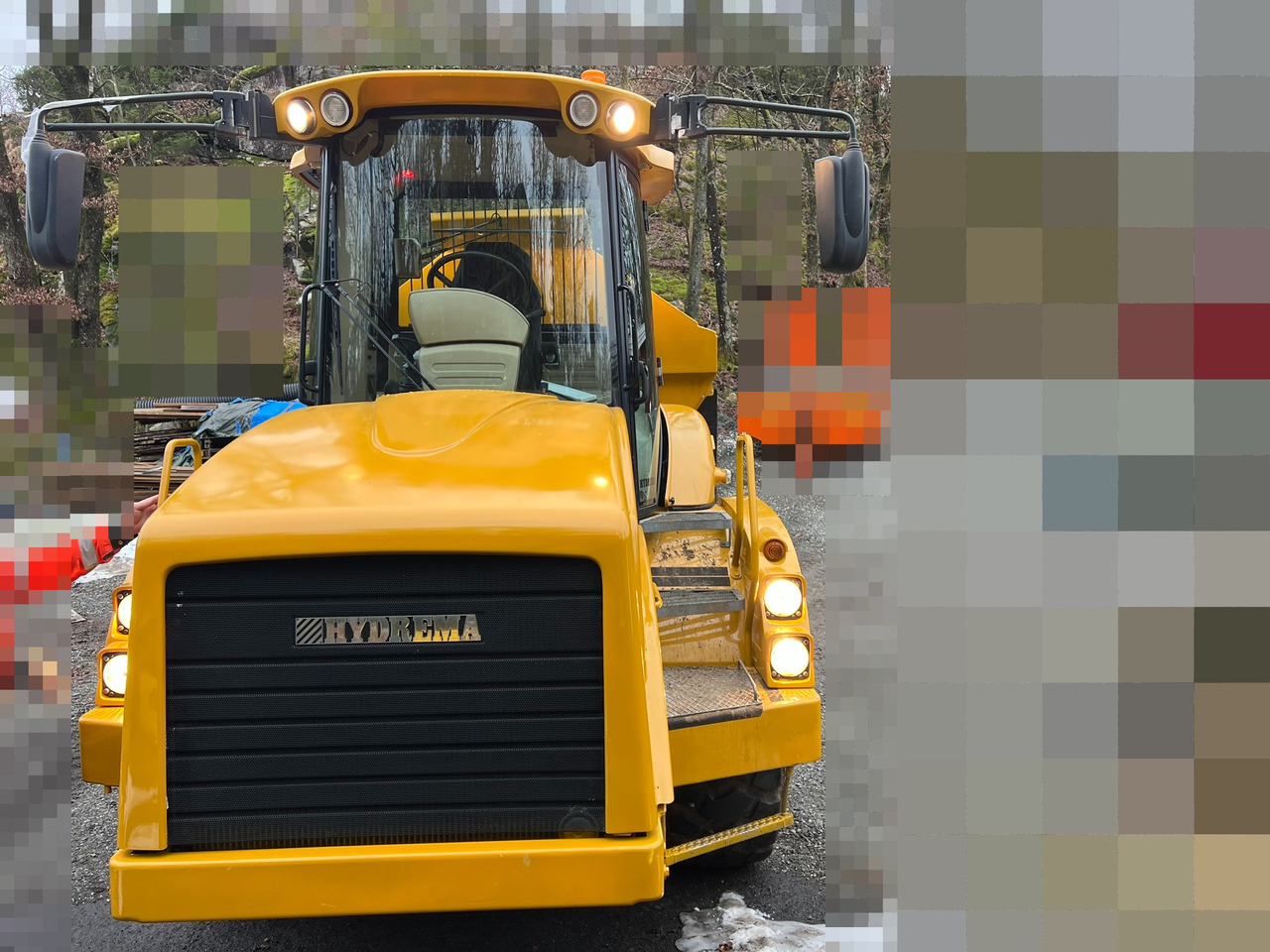 Hydrema 922D Dumper m / hvite skilt - Dumper: foto 2 Hydrema 922D Dumper m / hvite skilt - Dumper: foto 2