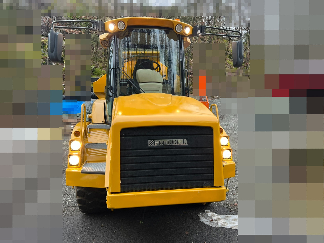 Hydrema 922D Dumper m / hvite skilt - Dumper: foto 3 Hydrema 922D Dumper m / hvite skilt - Dumper: foto 3