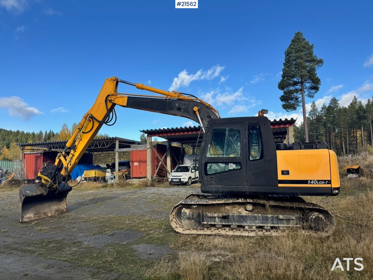 Hyundai 140LC-7 Beltegraver - Escavadora de rastos: foto 3 Hyundai 140LC-7 Beltegraver - Escavadora de rastos: foto 3