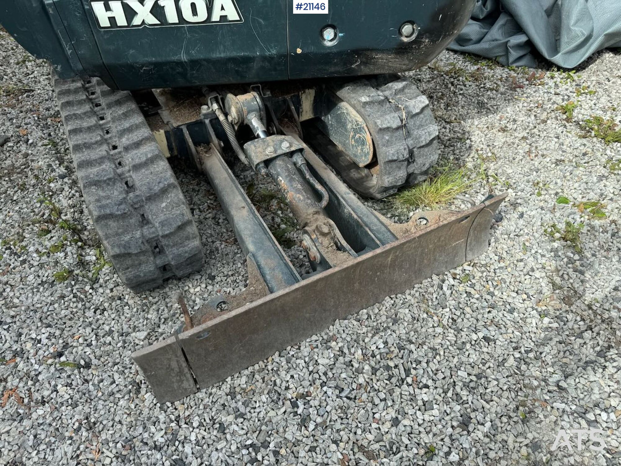 Mini escavadeira Hyundai HX10A: foto 17