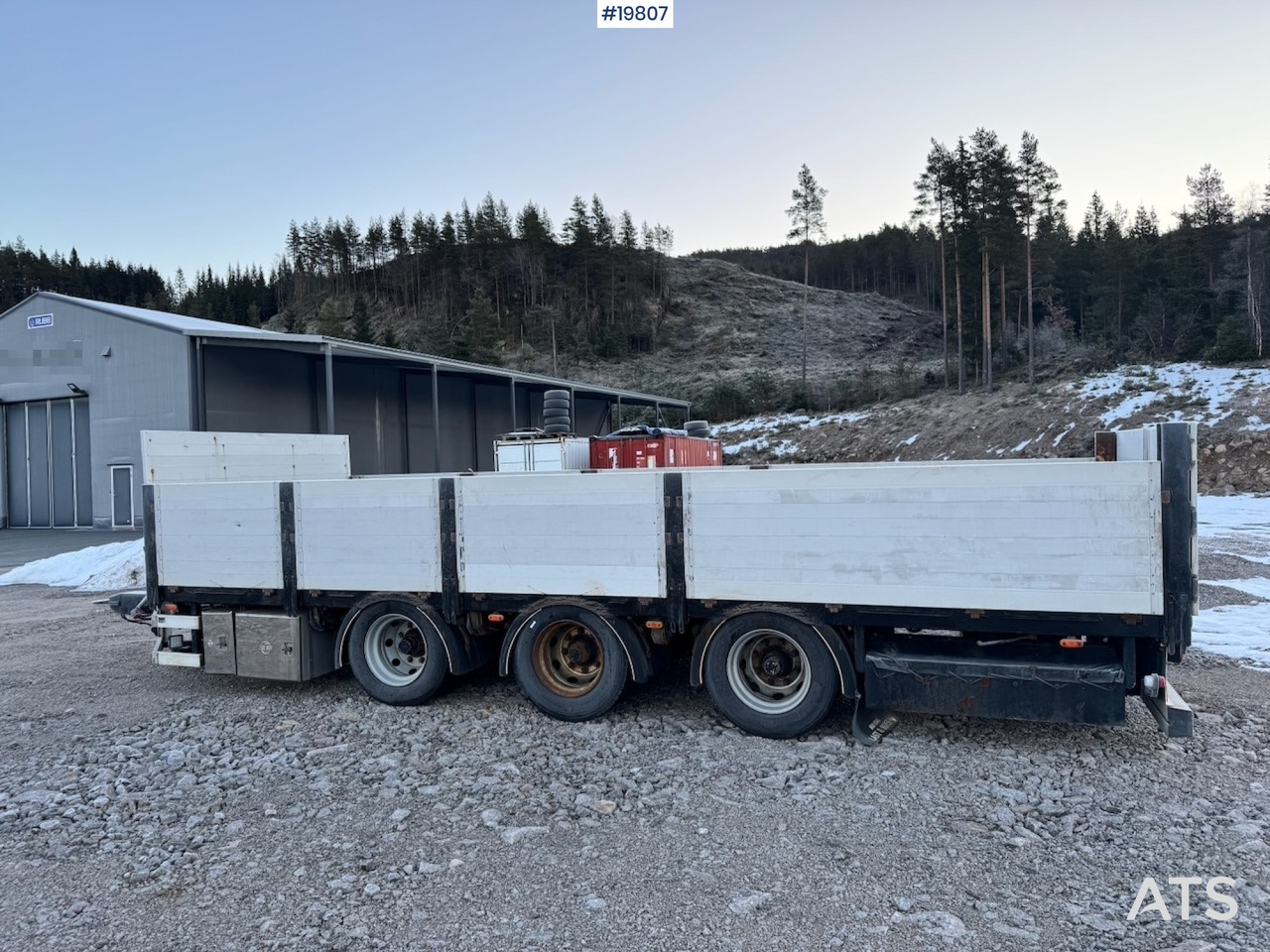 Leasing de Istrail 3 akslet plankjerre Istrail 3 akslet plankjerre: foto 6