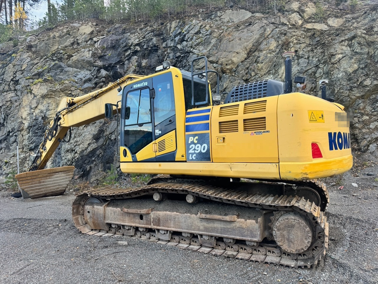 Komatsu Komatsu PC290LC-10 m/ Rototilt, 2 skuffer og GPS. Nytt understell! - Escavadora de rastos: foto 3 Komatsu Komatsu PC290LC-10 m/ Rototilt, 2 skuffer og GPS. Nytt understell! - Escavadora de rastos: foto 3