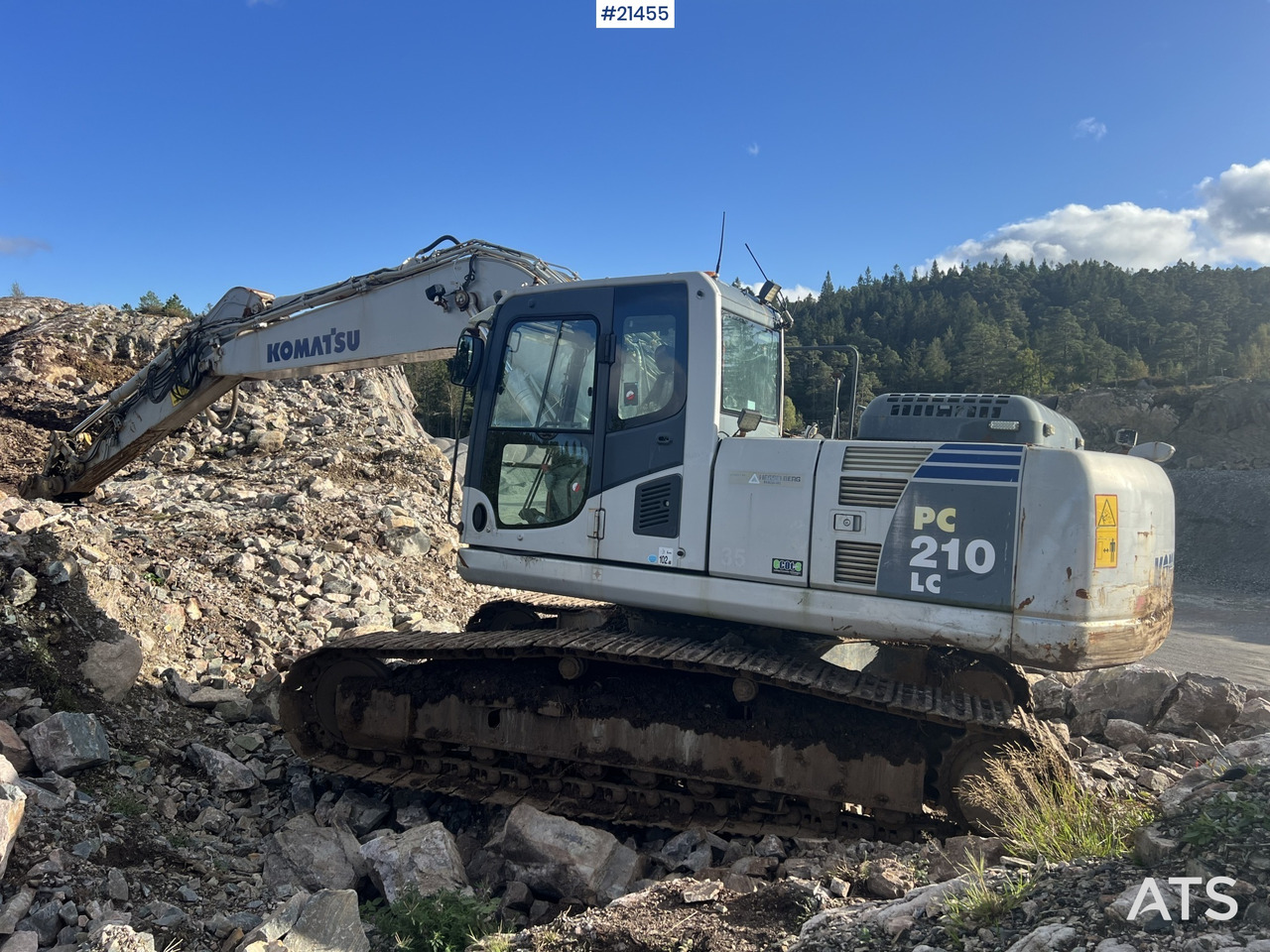 Komatsu PC210LC-8 - Escavadora de rastos: foto 1 Komatsu PC210LC-8 - Escavadora de rastos: foto 1
