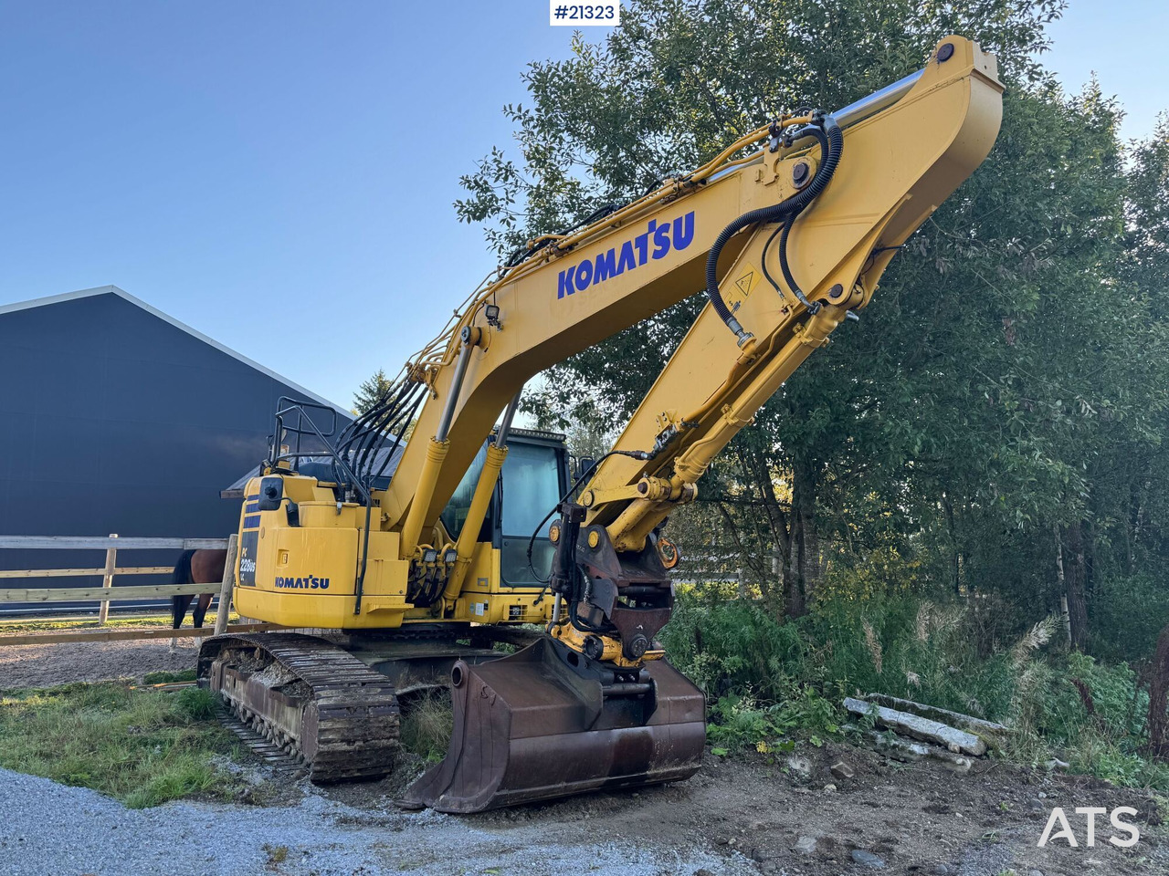 Komatsu PC228 USLC-10 m/ pusseskuffe og rotortilt! - Escavadora de rastos: foto 5 Komatsu PC228 USLC-10 m/ pusseskuffe og rotortilt! - Escavadora de rastos: foto 5