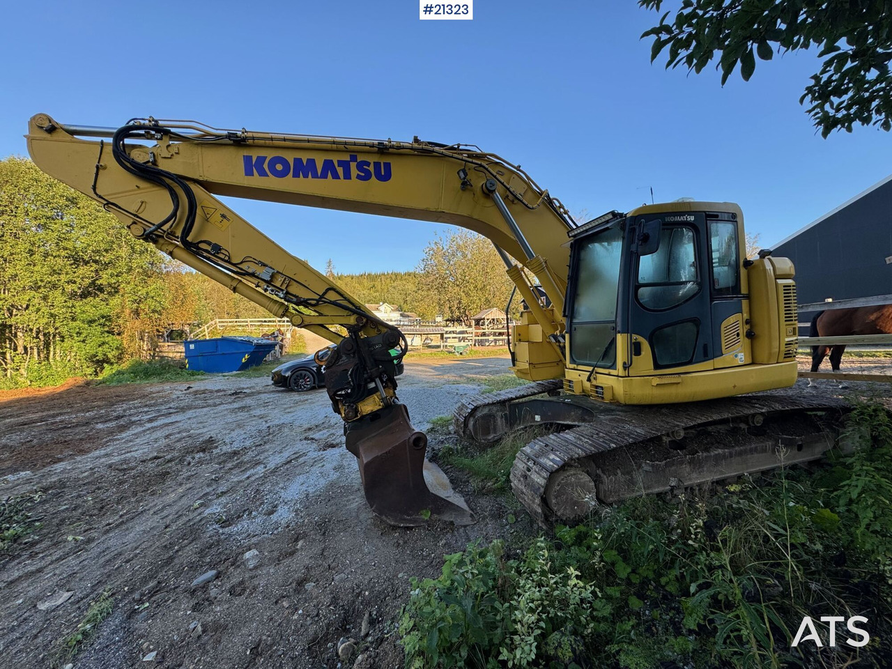Komatsu PC228 USLC-10 m/ pusseskuffe og rotortilt! - Escavadora de rastos: foto 1 Komatsu PC228 USLC-10 m/ pusseskuffe og rotortilt! - Escavadora de rastos: foto 1